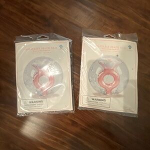 Target Bullseye Diamond Ring Beach Ball set of 2
